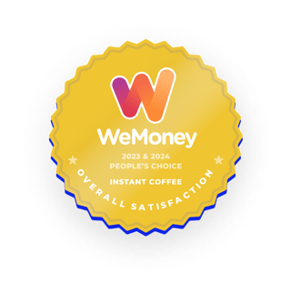 WeMoney Instant Coffee logo 2023&2024