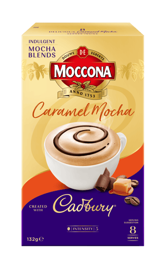 moccona sachet caramel mocha packshot