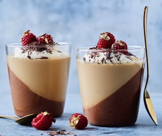 moccona recipes chocolate coffee panna cotta pots