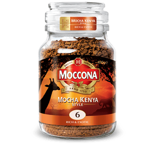 moccona instant mocha kenya style packshot