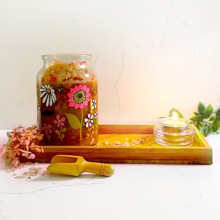 moccona jar inspiration honey body scrub